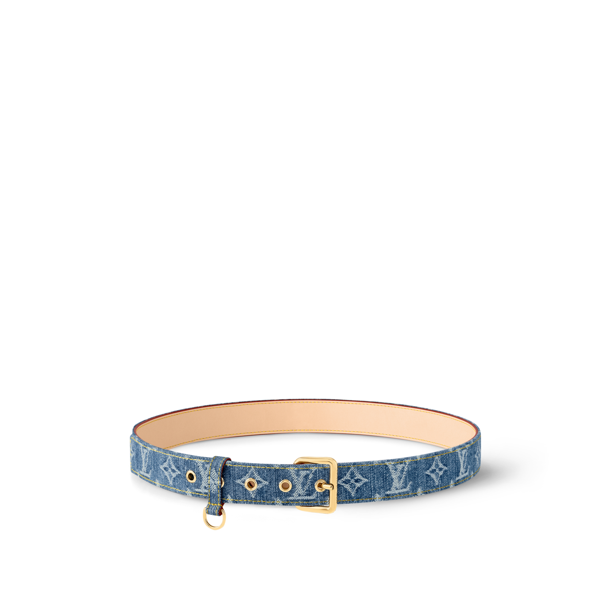 【エッジの効いたベルトモチーフ】LV☆リング・LV エンブレム ベルト・LV イニシャル 40MM リバーシブル ｜ルイ・ヴィトン